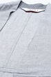 Grey Straight Cotton Fusion Wear 3 Piece Set image number 1