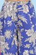 Blue Cotton Printed Gathered Suit Set image number 2