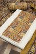 Mustard Cotton Printed Unstitched Suit Set image number 0
