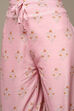 Teal Cotton A-Line Kurta Palazzo Suit Set image number 2