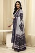 Assorted Cotton Hand Block Print Unstitched Suit Set image number 4