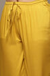 Maroon Rayon Straight Kurta Pants Suit Set image number 2