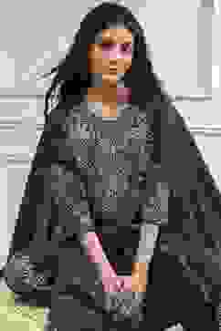 Blue Pure Cotton Printed Straight Suit Set image number 0