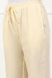 Rust Solid Mid-Rise Straight Palazzo Pants image number 1