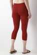Camel Cotton Lycra Leggings image number 5