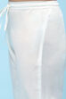 White Cambric Straight Suit Set image number 2