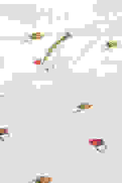 Rohit Bal Off White Cotton Silk Straight Printed Suit Set image number 1