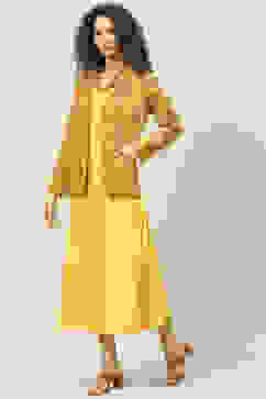 Mustard Rayon 2 Piece Set image number 3