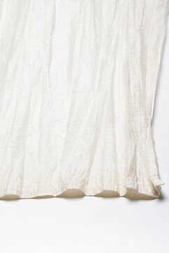 Rohit Bal Off White Cotton Silk Straight Printed Suit Set image number 2