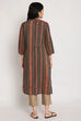 Green Cotton Straight Yarndyed Kurta image number 5