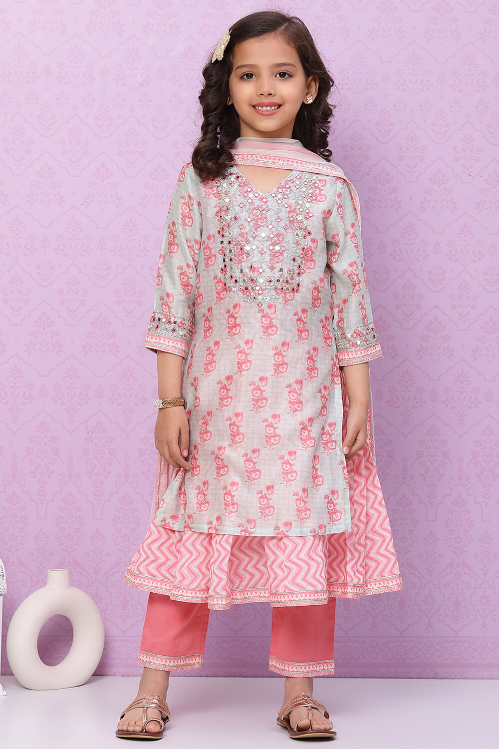 Biba girl's layered dress new arrivals