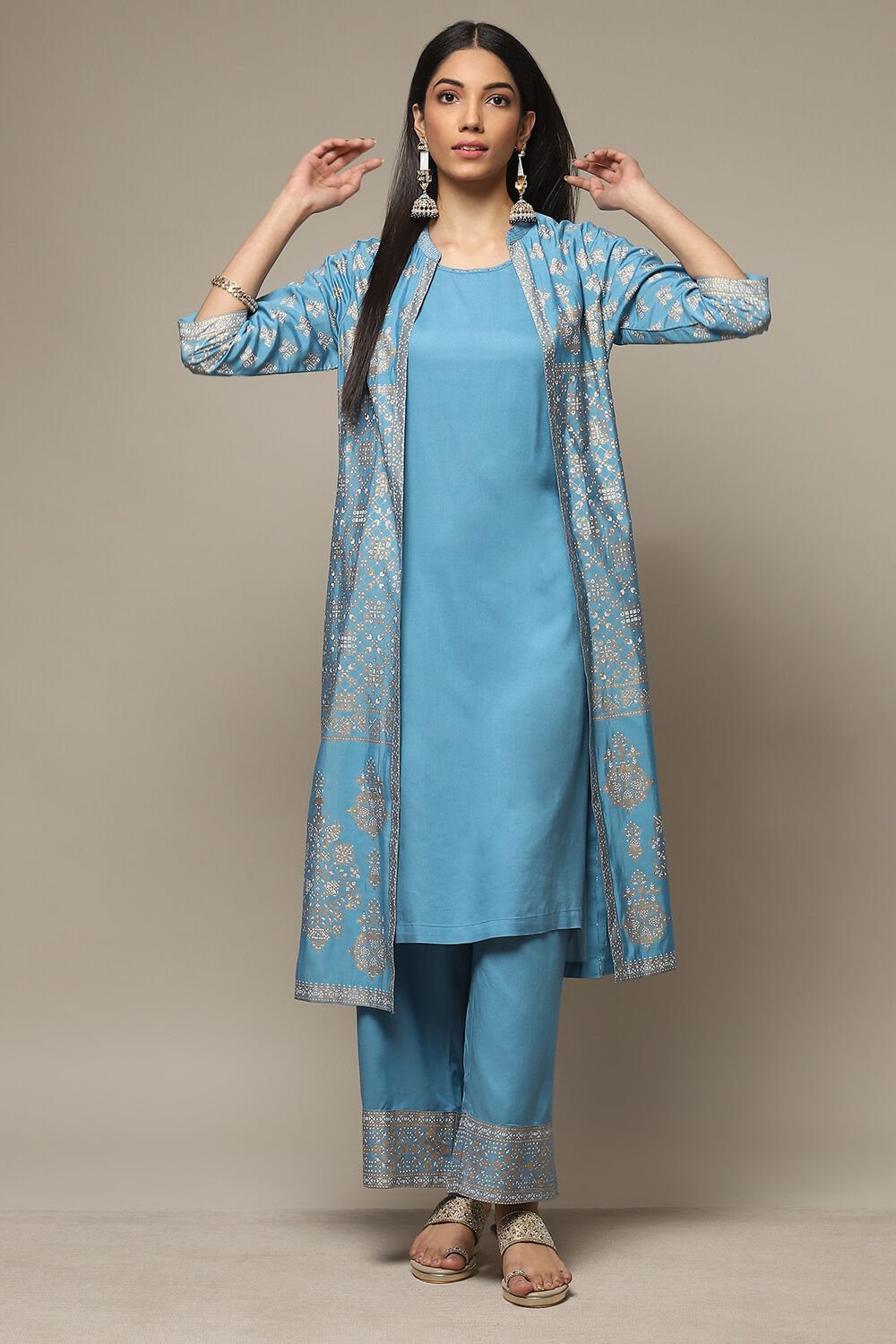 Ink blue deals kurti