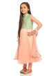 Peach Anarkali Suit-Set image number 2