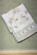 Peach Linen Printed Unstitched Suit Set image number 3