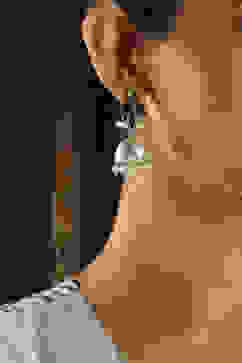 Multicolor Brass Jhumka image number 1