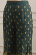 Green Viscose Printed Sharara Suit Set image number 2