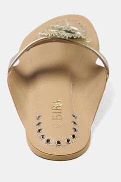 Gold Formal Slippers image number 3