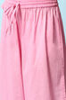 Yellow Cotton Flared Kurta Straight Palazzo Suit Set image number 2