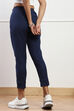 Grey Cotton Flax Pants image number 5