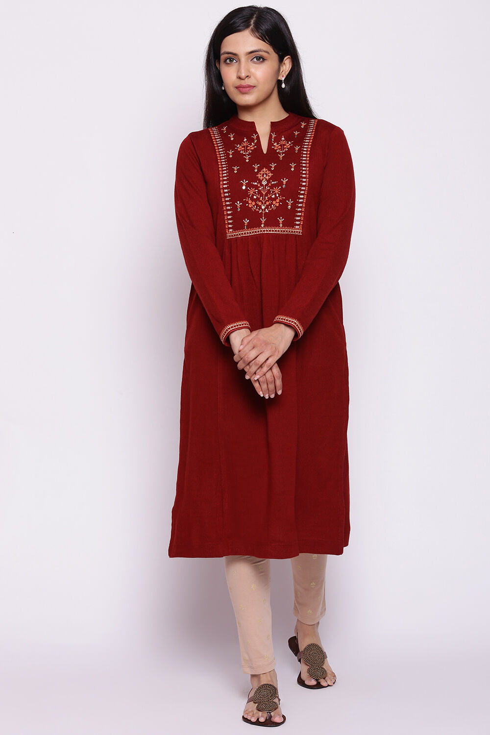 Biba woolen kurtis online on sale