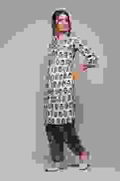 Batik Blue LIVA Printed 2 Piece Set image number 3