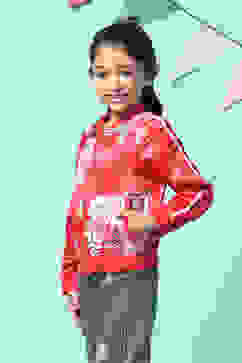 Red Viscose Blend Jacket image number 2