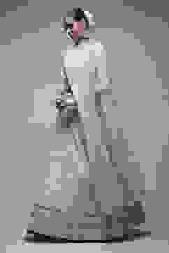 Mint Green Nylon Lehenga Set image number 3