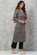 Mud Terry Rayon A-Line Kurta image number 3