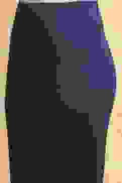 Navy Blue Cotton Tiered Solid Suit Set image number 2