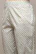 Dull Green Cotton Panelled Unstitched Suit Set image number 3