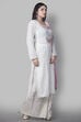 Pink Kora Gold Glitter Easy Stitch Suit Set image number 4
