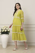 Lime Tiered Dress image number 2