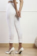 Black Cotton Blend Solid Pant image number 5