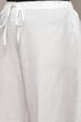 White LIVA Solid Pant image number 1