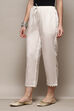 Natural Rayon Regular Solid Palazzo image number 2