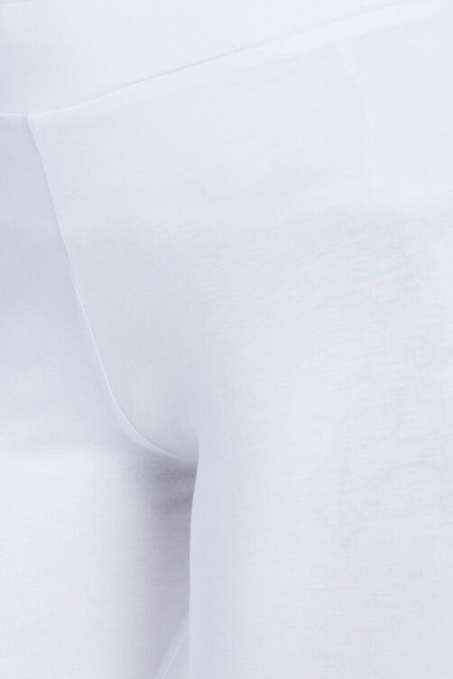 White Cotton And Art Silk Leggings image number 1