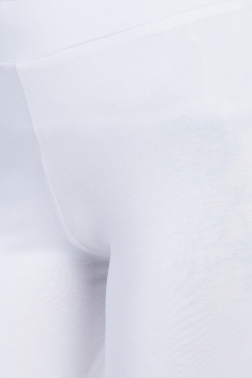 White Cotton And Art Silk Leggings image number 1