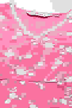 Pink Floral Embroidered A-Line Suit Set image number 1