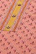 Peach Cotton Handloom Unstitched Suit Set image number 2