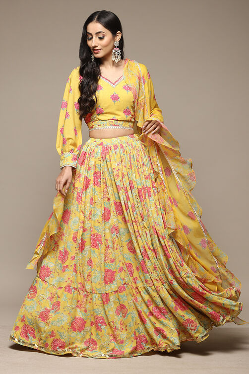 Yellow Modal Lehenga Set