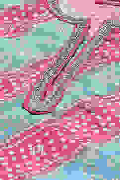 Sea Green Polyester Straight Printed Kurta Salwar Suit Set image number 1