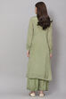 Pink Georgette Hand Embroidered Unstitched Suit Set image number 6