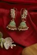 Champagne Brass Jhumka image number 0