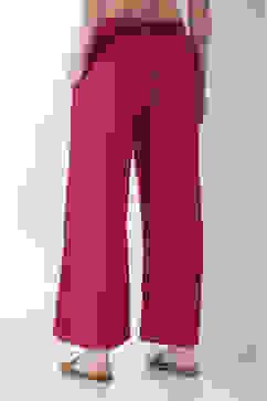 Fuschia Rayon Palazzo image number 5