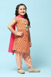 Mustard Cotton Straight Printed Kurta Salwar Suit Set image number 7