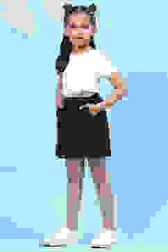 Black Cotton Shorts image number 5