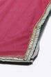 Fuchsia Cotton Girls Straight Kurta Sharara Suit Set image number 2