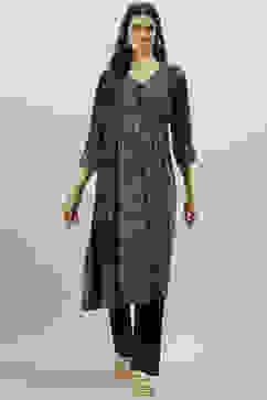 Black Acrylic Pants image number 5