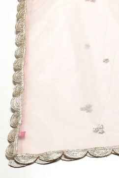 Onion Pink Art Silk Sharara Kurta Garara Suit Set image number 6