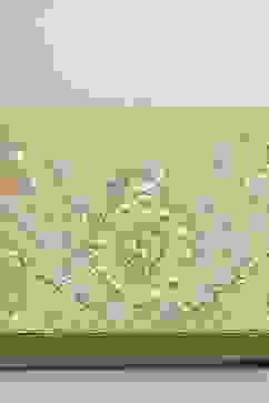 Gold Polycotton Clutch image number 1